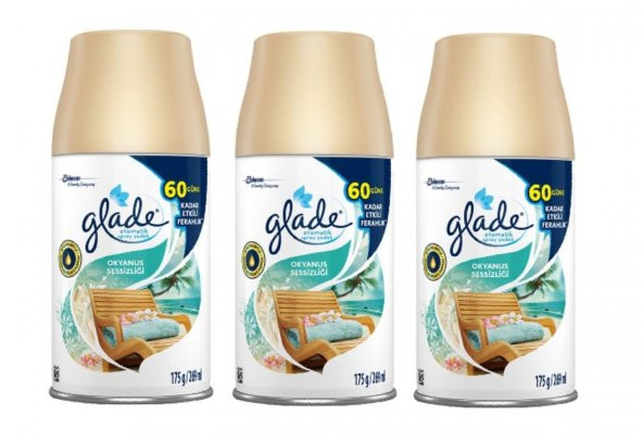 Otomatik  Sprey  Oda  Kokusu  Yedek   Okyanus  Sessizliği  3  X  269  Ml ürün görseli 1