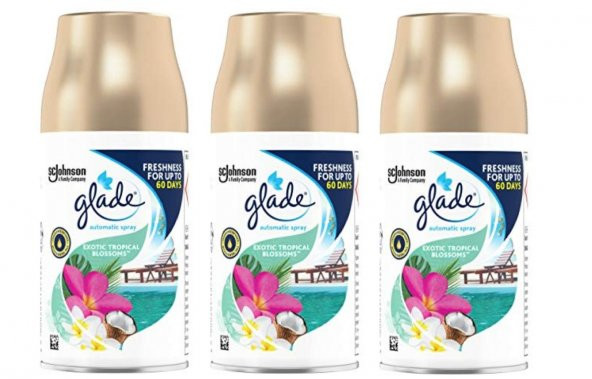 Glade Otomatik  Sprey  Oda  Kokusu  Yedek  Tropikal  Floral  3  X  269  Ml ürün görseli 1