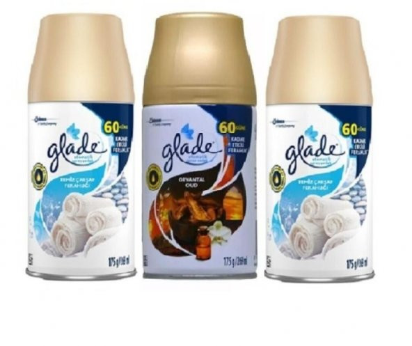 Glade Otomatik Sprey Temiz Çarşaf Ferahlığı x Oryantal Oud x Temiz Çarşaf Ferahlığı x 3 x269Ml ürün görseli 1