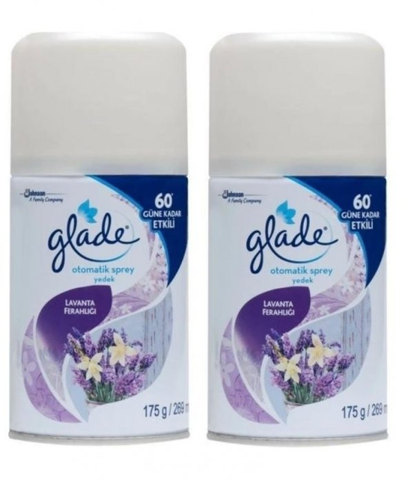 Glade Otomatik Sprey Oda Kokusu Yedek Lavanta Ferahlığı 2 X 269 ml ürün görseli 1