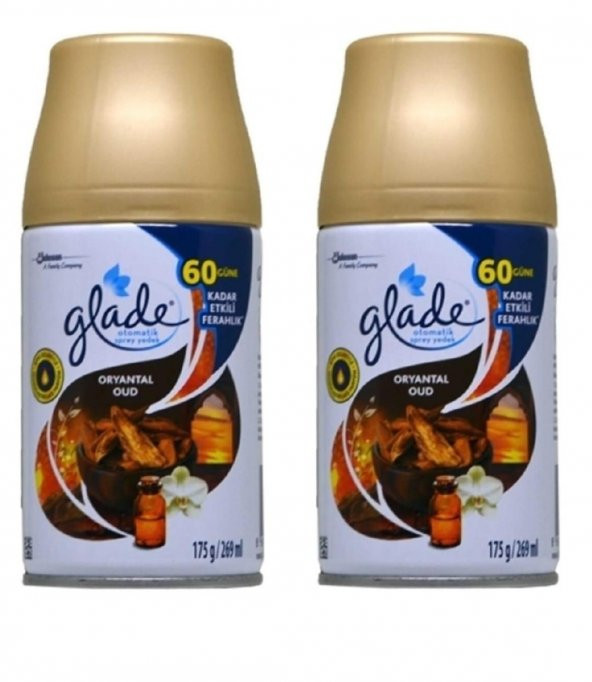 Glade Otomatik Sprey Oda Kokusu Yedek Oryantal Oud  2 X 269 ml ürün görseli 1