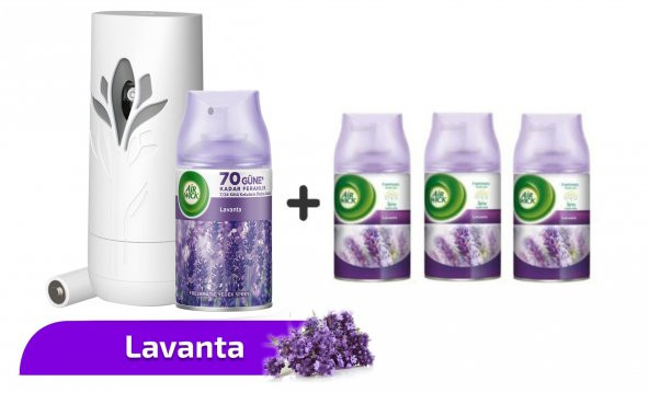 Air Wick Oda Kokusu Freshmatic Lavanta Kit + Yedek 250 Ml +Lavanta 3 Adet 250ml ürün görseli 1