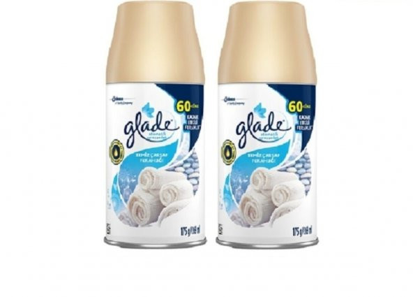 Glade Oda Kokusu Yedek Sprey Temiz Çarşaf Ferahlığı 2 X 269 Ml ürün görseli 1