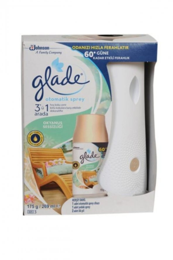 Glade Otomatik Sprey + Okyanus Sessizliği Yedek 269 Ml ürün görseli 1