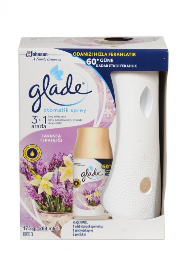 Glade Otomatik Sprey Sistem + Yedek Lavanta Ferahlığı 269 Ml ürün görseli 1