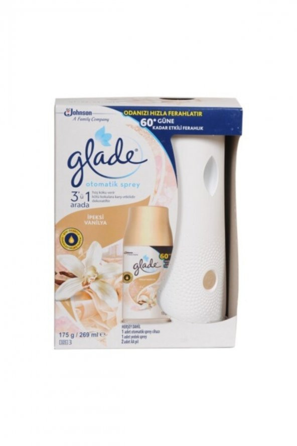 Glade Otomatik Sprey + Ipeksi Vanilya Yedek 269 Ml ürün görseli 1