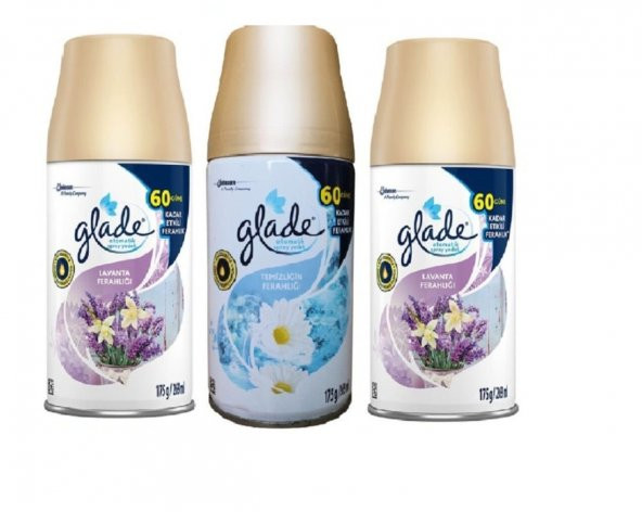 Glade Oda Kokusu Lavanta Ferahlığı  Temizliğin Ferahlığı  Lavanta Ferahlığı Yedek Sprey  3 Adet  269 Ml ürün görseli 1