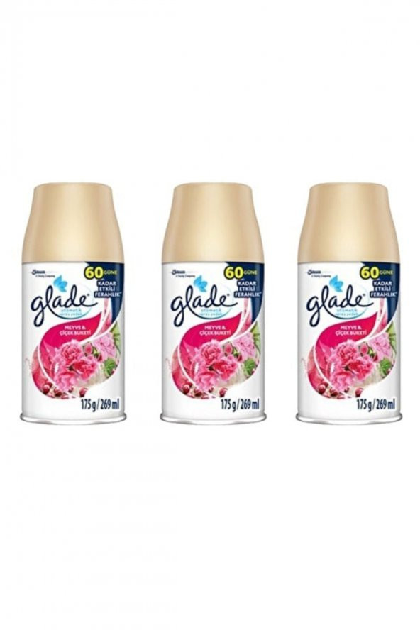 Otomatik Oda Sprey Meyve & Çiçek Buketi Yedek 3 X 269 Ml ürün görseli 1