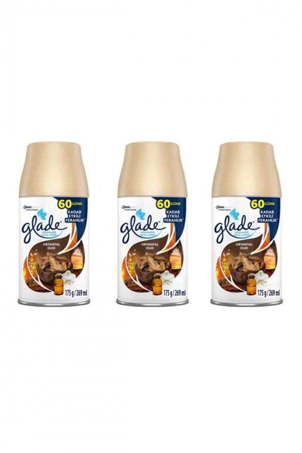 Yedek Sprey Oda Kokusu Oryantal Oud 269 Ml X 3 Adet ürün görseli 1