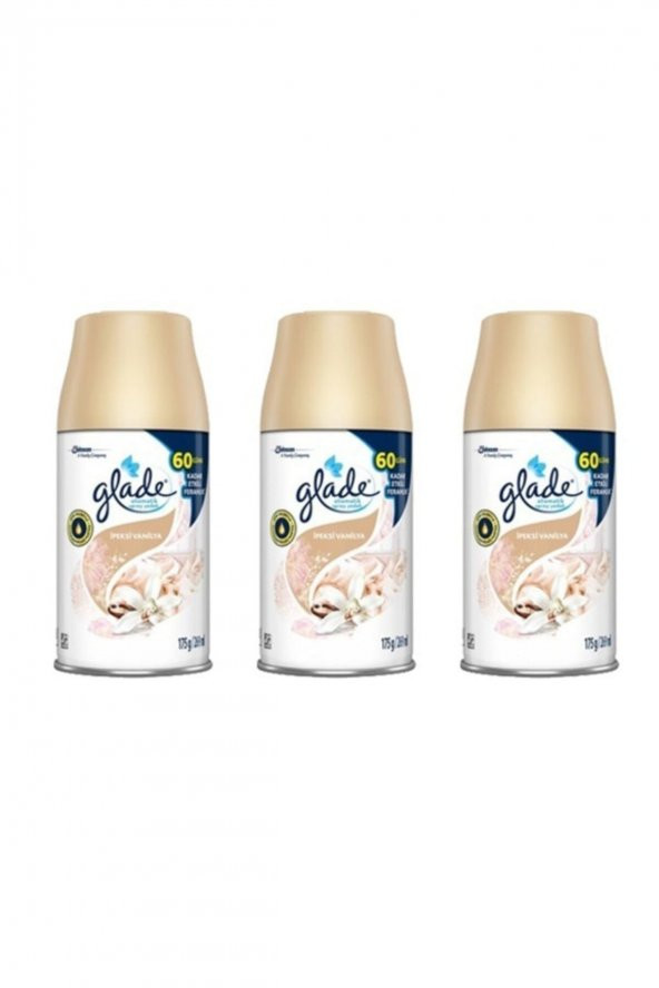 Yedek Sprey Oda Kokusu Ipeksi Vanilya 269 ml X 3 Adet ürün görseli 1