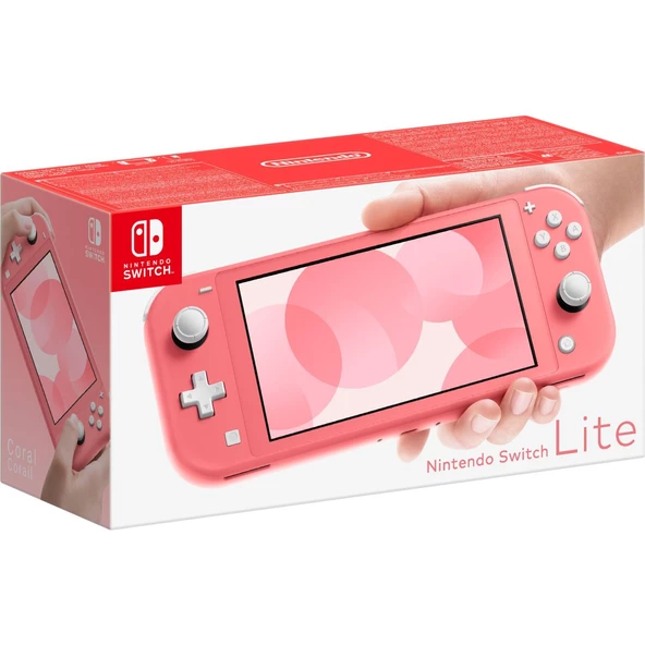 Nintendo Switch Lite Konsol Pembe - G ürün görseli 1