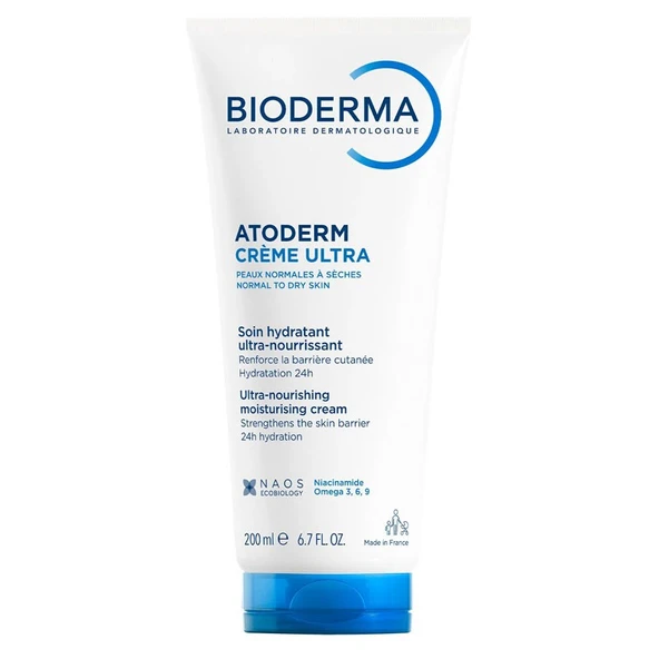 Atoderm Cream Ultra Kuru Ciltler İçin Ultra Nemlendirici, Besleyici Ve Koruyucu Bakım Kremi 200ml ürün görseli 1