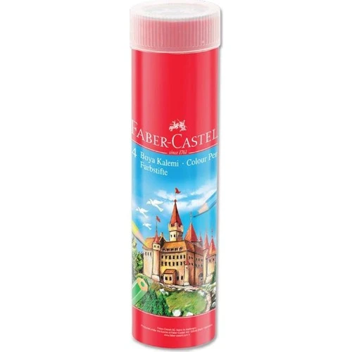 Faber Castell Metal Tüpte Tam Boy Kuru Boya Kalemi 24 Renk ürün görseli 1