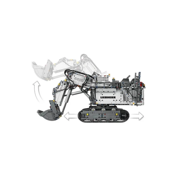 LEGO Technic 42100 Liebherr R 9800 Ekskavatör - Resim 6