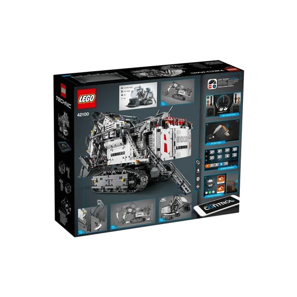 LEGO Technic 42100 Liebherr R 9800 Ekskavatör - Resim 3