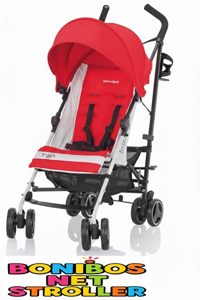 Bonibos Inglesina Net Stroller (3mth To 20kg) Paprika ürün görseli 1