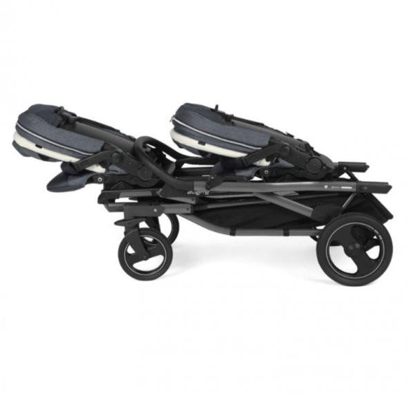Peg Perego Duette Luxe Prestige Navy - Resim 4
