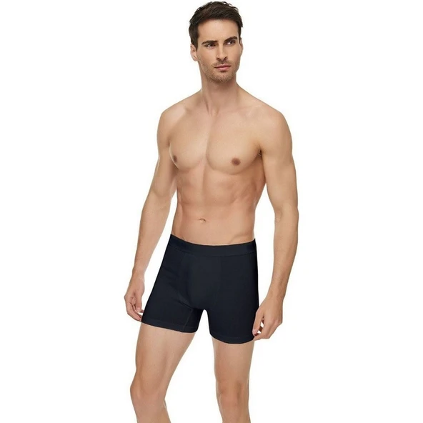Tutku Elit Erkek Modal Elastan Boxer 6'lı 1251 - Resim 2