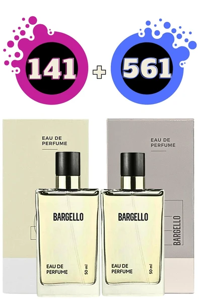 141 Edp Floral 50 ml Kadın Parfüm + 561 Edp Fresh 50 ml Erkek Parfüm Seti ürün görseli 1