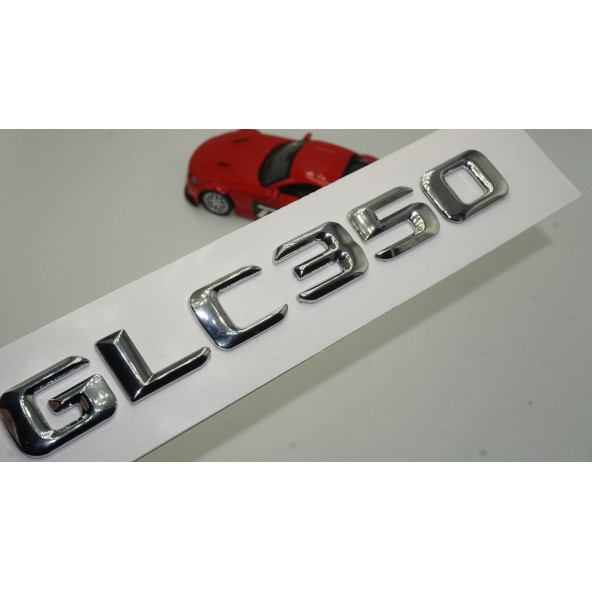 Benz GLC 350 Bagaj Krom Metal 3M 3D Yazı Logo ürün görseli 1