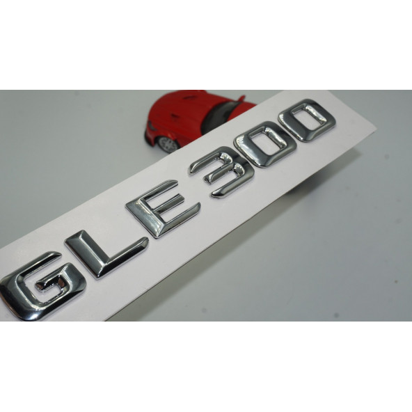 Benz GLE 300 Bagaj Krom Metal 3M 3D Yazı Logo ürün görseli 1