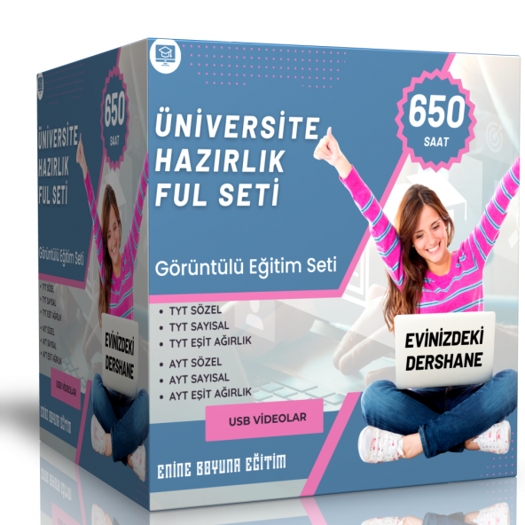 2024 Üniversite Hazırlık Ful Seti  650 Saat ürün görseli 1