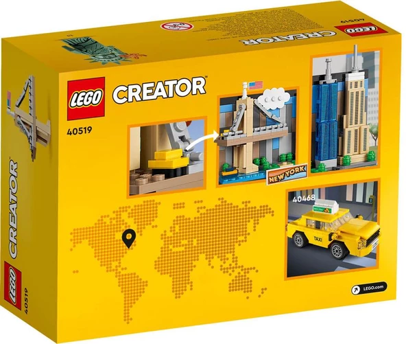 LEGO Creator 40519 New York Postcard - Resim 2