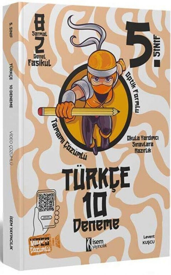 5. Sınıf Türkçe 10 Deneme İsem Yayınları ürün görseli 1