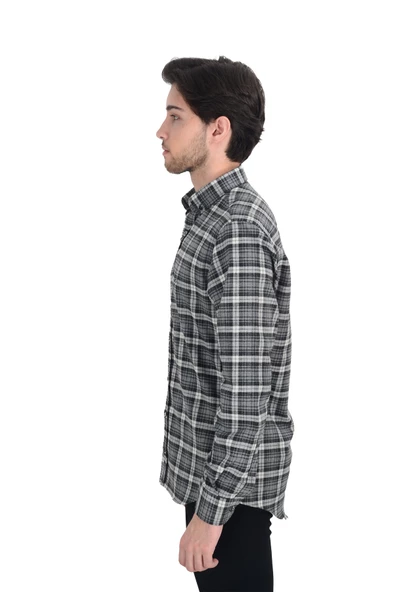 Cengiz İnler Oduncu Erkek Gömlek - Resim 8