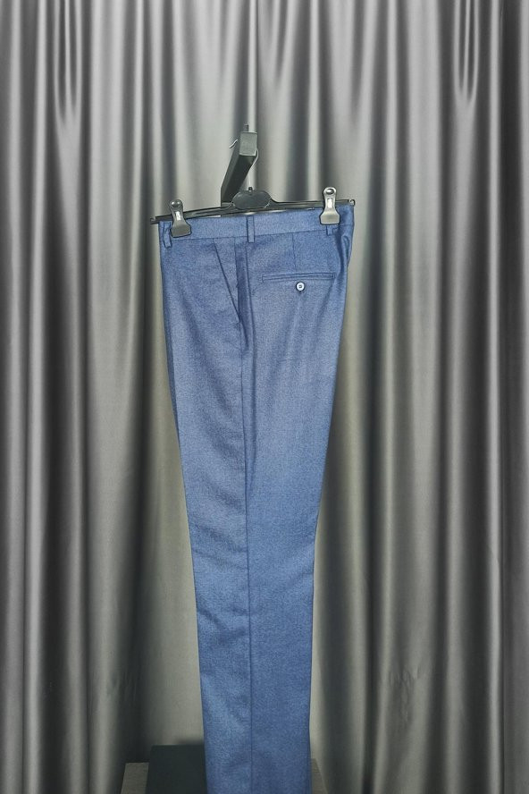 Cengiz İnler Menanjlı Slim Fit Kumaş Pantolon ürün görseli 1