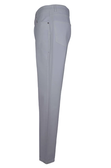 Cengiz İnler Fermuarlı 5 Cep Slim Fit Erkek Kot Pantolon ürün görseli 1
