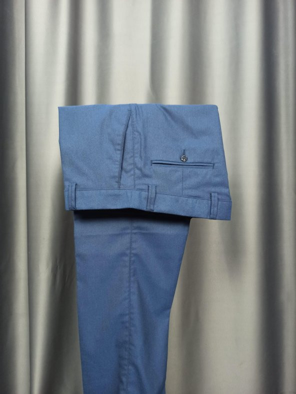 Cengiz İnler Düz Regular Fit Erkek Kumaş Pantolon ürün görseli 1