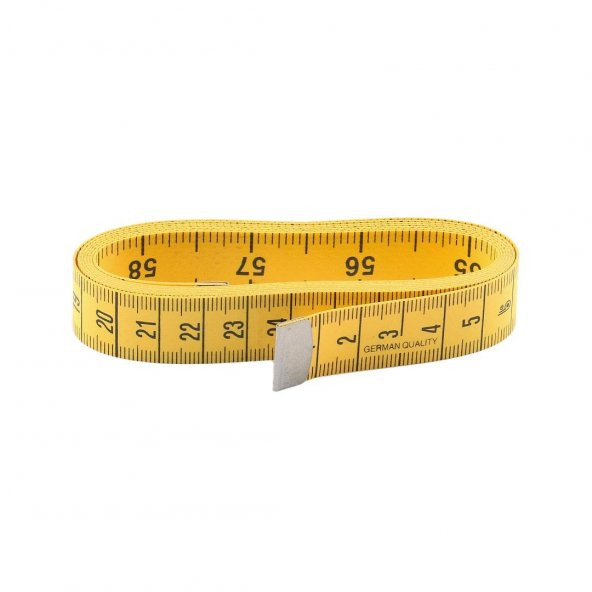 150 Cm Sarı Mezura Cm - İnç - Resim 2