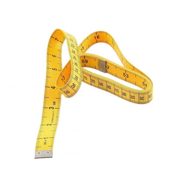 150 Cm Sarı Mezura Cm - İnç - Resim 6