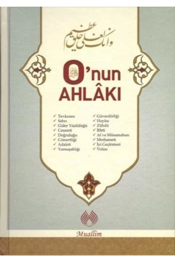 Onun Ahlakı Ciltli ürün görseli 1