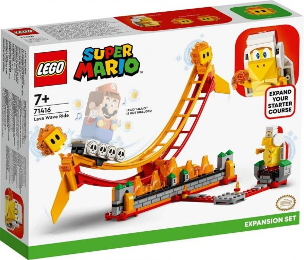 LEGO Super Mario 71416 Lava Wave Ride ürün görseli 1