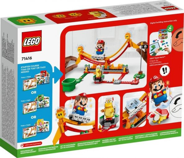 LEGO Super Mario 71416 Lava Wave Ride - Resim 2