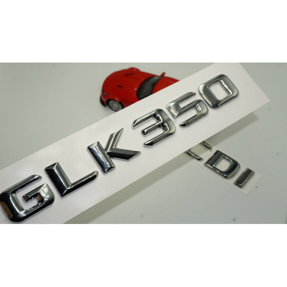 Benz GLK 350 CDI Bagaj Krom Metal 3M 3D Yazı Logo ürün görseli 1