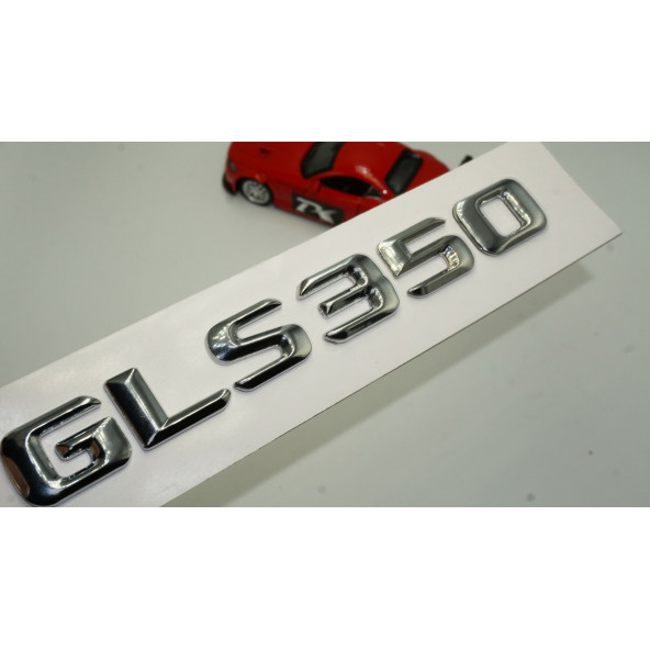 GLS 350 Bagaj Krom Metal 3M 3D Yazı Logo ürün görseli 1