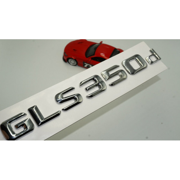 GLS 350d Bagaj Krom Metal 3M 3D Yazı Logo ürün görseli 1