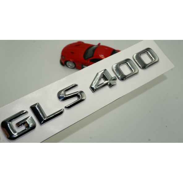 GLS 400 Bagaj Krom Metal 3M 3D Yazı Logo ürün görseli 1