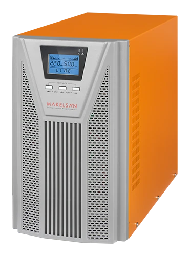 MAKELSAN POWERPACK SE 3 KVA / 2700W (1F/1F) 5-10dk (6x 12V/9AH) ONLINE MU03000N11EAV03 ürün görseli 1