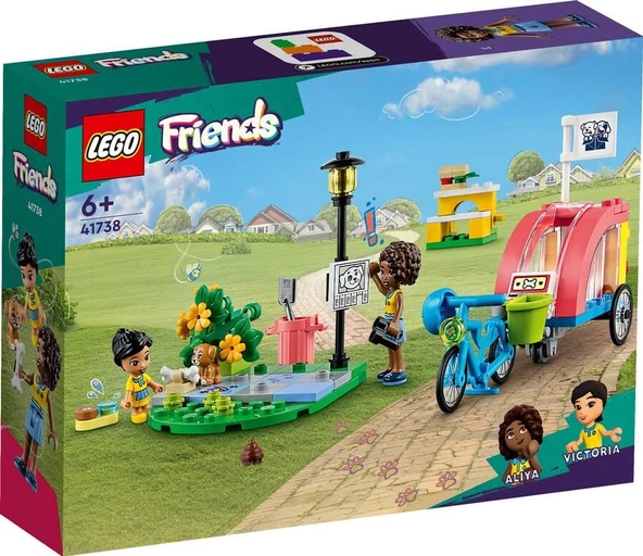 LEGO Friends 41738 Dog Rescue Bike ürün görseli 1