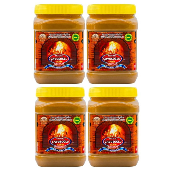 4 x Odun Ateşinde Kepekli Bozkır Tahini 930g ürün görseli 1
