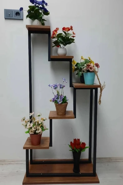 adımshops Merdiven Çiçeklik, Saksılık, Balkon Bahçe Dekor ürün görseli 1