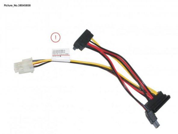 Fujitsu ESPRIMO Sata Güç Kablosu ürün görseli 1