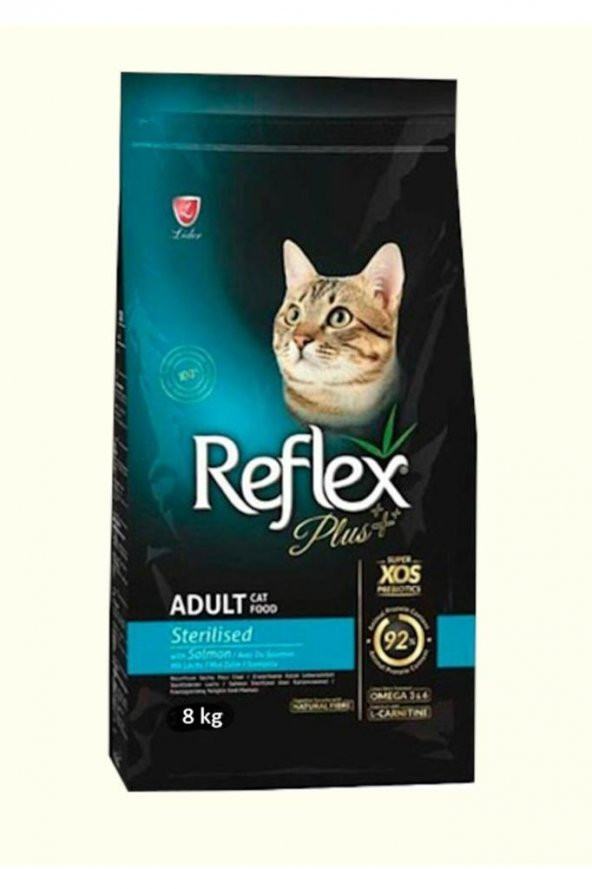 Reflex Plus Sterilised Kisirlastirilmis Somonlu Kedi Mamasi 8 Kg ürün görseli 1