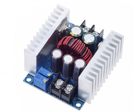 300W/20A DC-DC Buck Dönüştürücü - Gerilim Düşürücü Modül ürün görseli 1