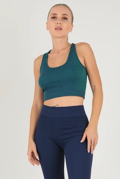 DoReMi Seamless Çapraz Kalın Askılı Spor Sütyen ürün görseli 1