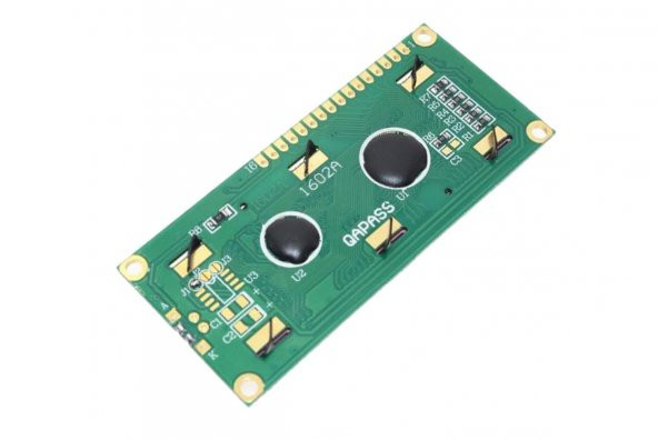 2x16 LCD Ekran - Mavi Üzerine Beyaz - Resim 2